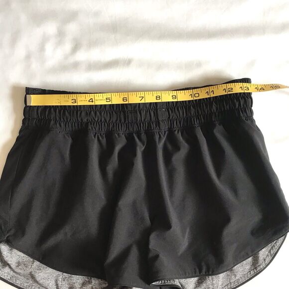 Lululemon Choose A Side 3” Shorts Women’s 6 Reversible Heather Luxe Multi Black - Picture 11 of 16